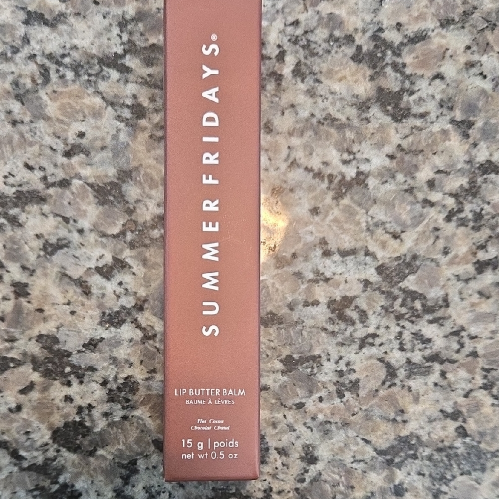 Summer Fridays Hot Cocoa Lip Balm Brand New